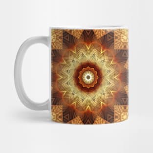 Flower Of Life Mandala (Gingerbread) Mug